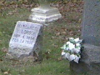 Margaret Lorson Gravestone,
 b. November 4, 1894 d. February 20, 1920
