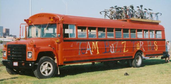 TEAM BUZZ bus photo