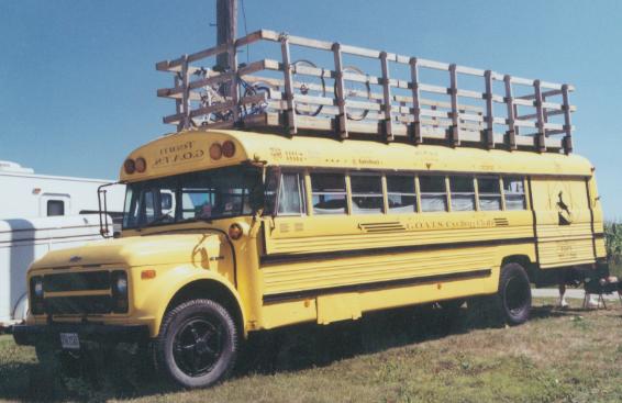 TEAM GOATS bus photo