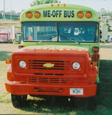 ME OFF bus photo