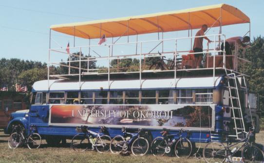 UNIVERSITY OF OKABOJI bus photo