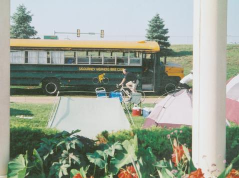 SIGOURNEY WEAVERS bus photo