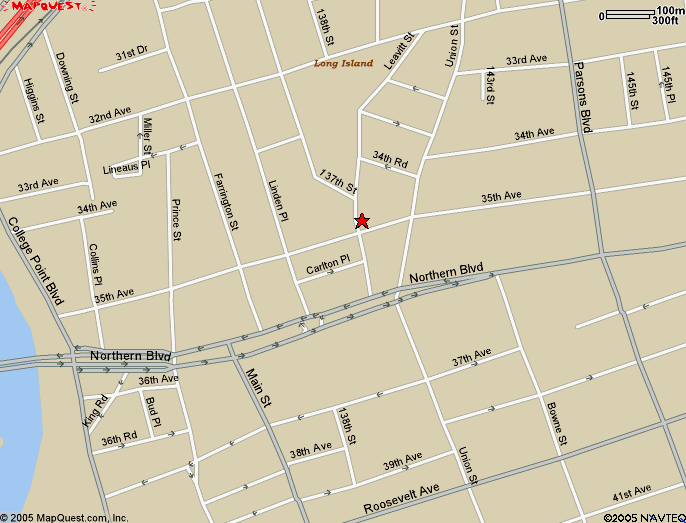 Flushing map