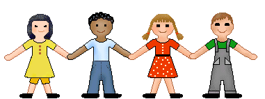 children holding hands