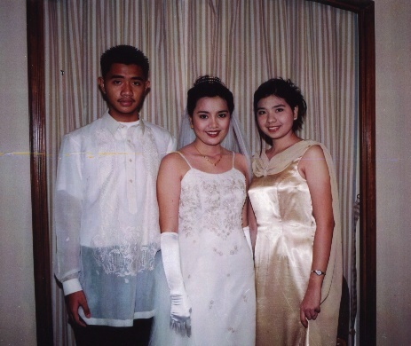 enok, ate renee,and me before ate's wedding