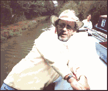 Boat trip on the canal
