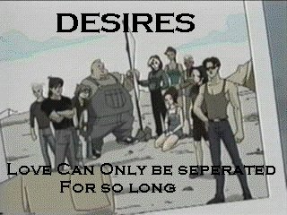 With animosity comes infatuation: you cannot escape your desires.