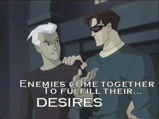 With animosity comes infatuation: you cannot escape your desires.
