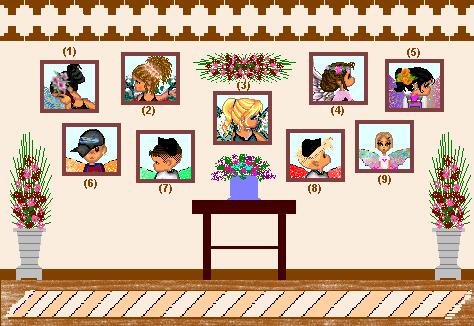 Granny Fae's
wall of Fairy
Grandchildren