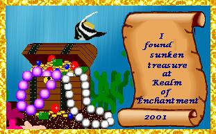 Sunken Treasure Award
