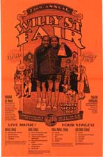 orange willy st fair poster
