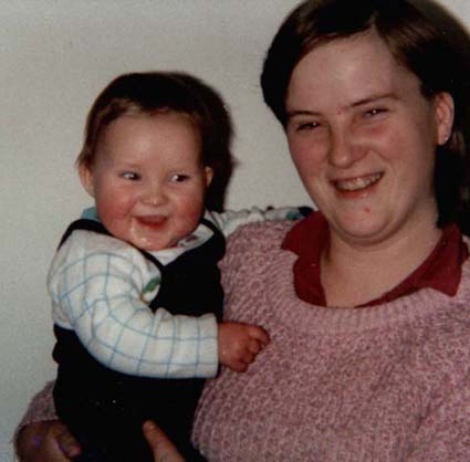 Muv with baby Jay - She hasn't changed