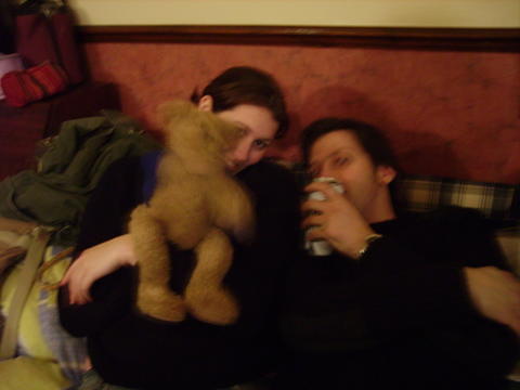 Niki Hobson and Dave (Sparkie)