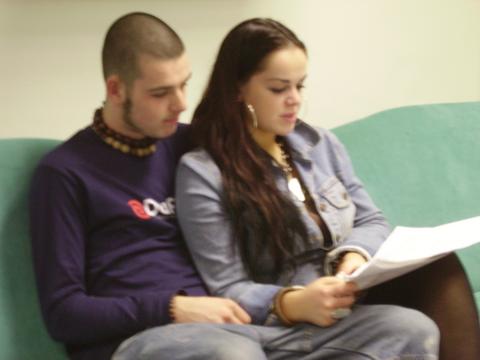 9-4-06 Rehearsal Session: Damo & Nicky as Tom & Jessica
