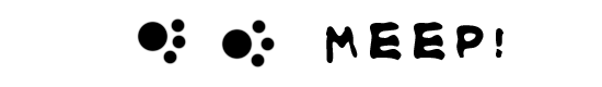 Meep! the comic
