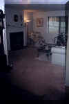 Floor with carpet