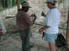 Luis Inspects Pillar Assembly.jpg (137856 bytes)