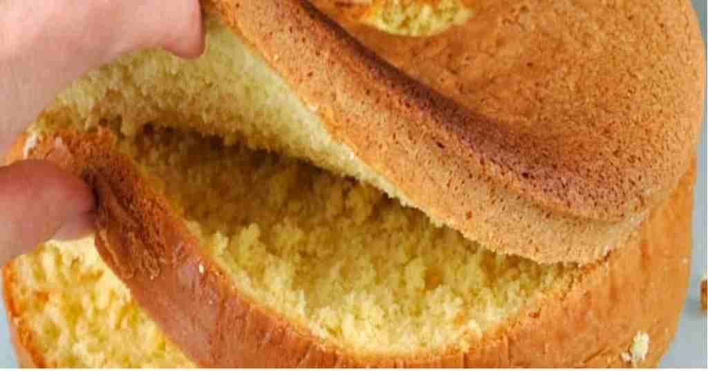 Receita de Massa de pão de ló