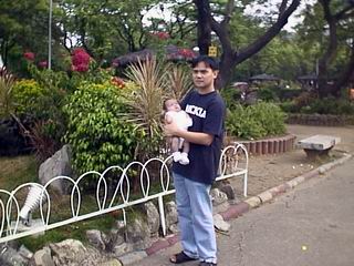 hans with daddy man