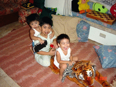bakasyon with cousins 2003