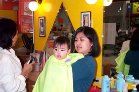 1st haircut