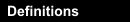 Extended Definitions