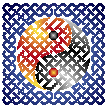 Celtic Knot Yin-Yang