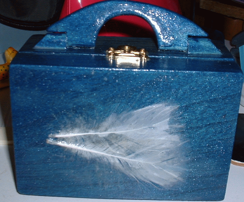 anything you'd like on the front/top of your altar box, is possible!