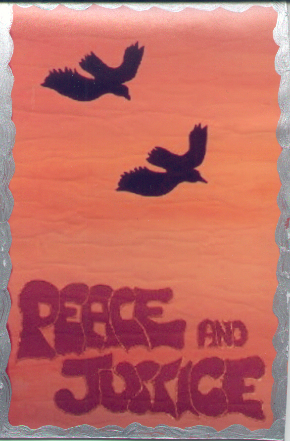 Red Ribbon Postcard ART 2