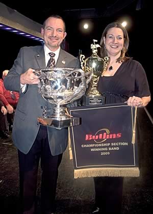 Collecting the prize