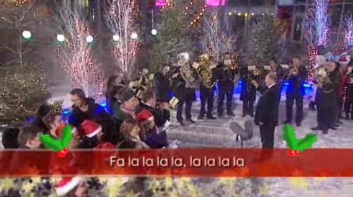 band in the snow
