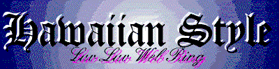 The Hawaiian Style Luv Luv Web Ring
