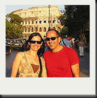 Stella at the Colosseum