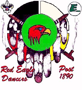 Red Eagle Dance Team Symbol