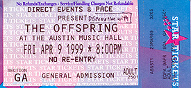 concert ticket