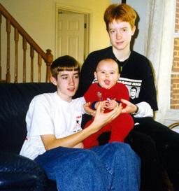 2 siblings and a baby cousin