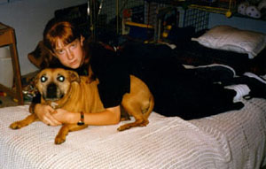 Erin & the doggie