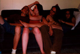 4 kids on couch