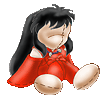 More cuteness!  InuYasha as a human...IN PLUSHIE FORM!!!  I have not one, but TWO of my very own InuYasha plushies now.  :P
