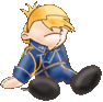Mustang-taisa would be nowhere if he wasn't followed by faithful Riza Hawkeye