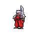 InuYasha swinging Tetsusaiga