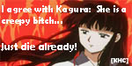 I don't know if this link works any more, but know that I am indeed a Kikyou-hater