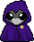 Hee hee hee...adorable!  Raven in her cloak