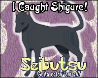 I caught Shigure from Fruits Basket in his dog-form!