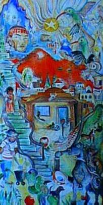 Really cool painting by Betsy Breault