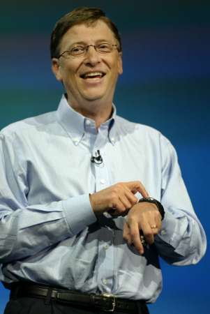 It's his own invention?  Big Blue the Microsoft way!