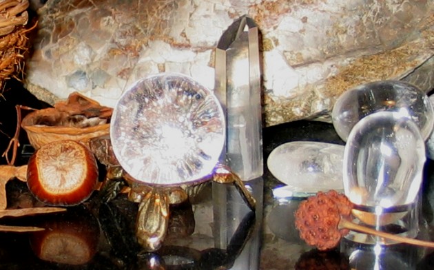 Look into my crystal ball and tell me what you see... Is it real or just a dream or is it a dimentional shift?