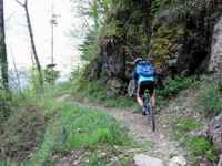 Downhill Single Trail. Die Abfahrt vom Seebodenalp nach Oberarth