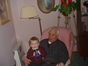 My grandpa with my cousin Dominick