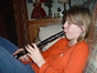 =My Cousin Kelly playing her new clarinet